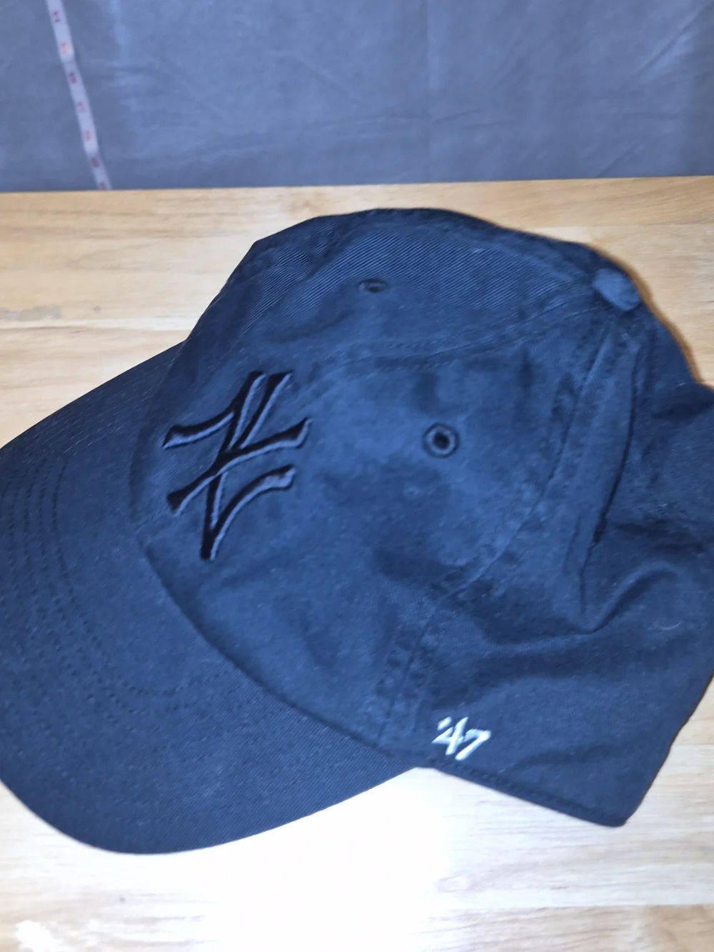 47 Brand Black New York Yankees Embroidered Cap